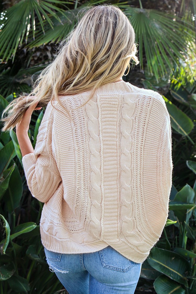 Ivory Knit Cardigan